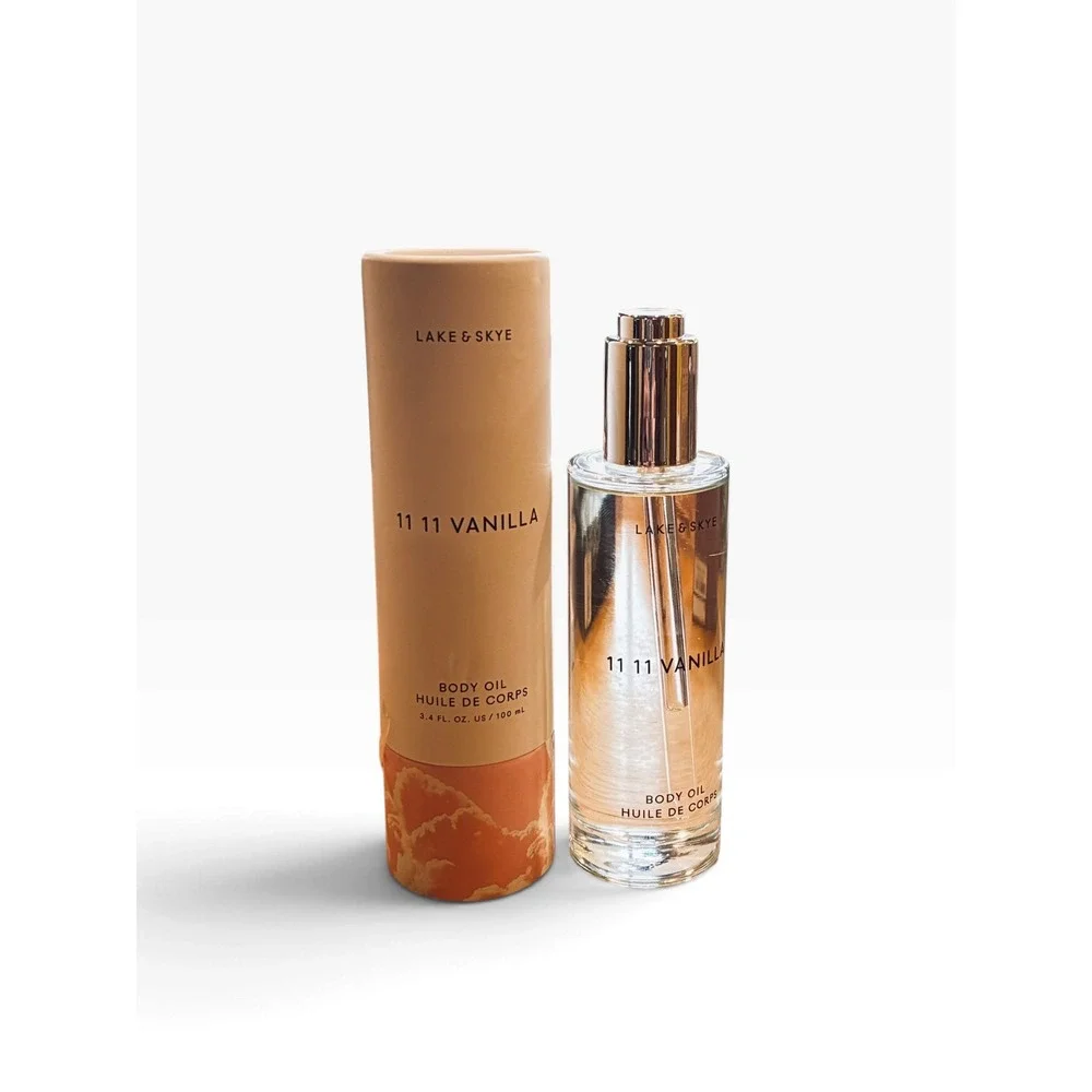 Lake & Skye 11 11 Vanilla Body Oil, 3.4oz/100ml